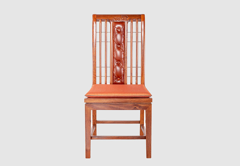 黑山芙蓉榭中式实木餐椅效果图