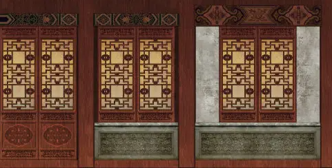 黑山隔扇槛窗的基本构造和饰件