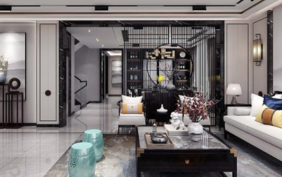 黑山新中式客厅设计应该注意什么吗？